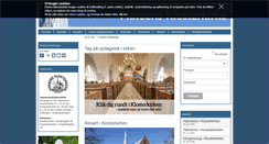 Desktop Screenshot of horsensklostersogn.dk